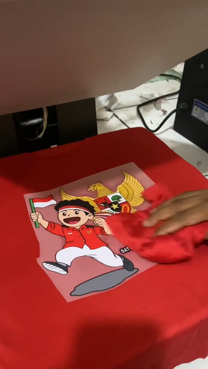 Lucky Kids Setelan Panjang Kaos Anak - Anak Laki - Laki / Kaos Anak - Anak Perempuan Labuubu Coklat PREMIUM