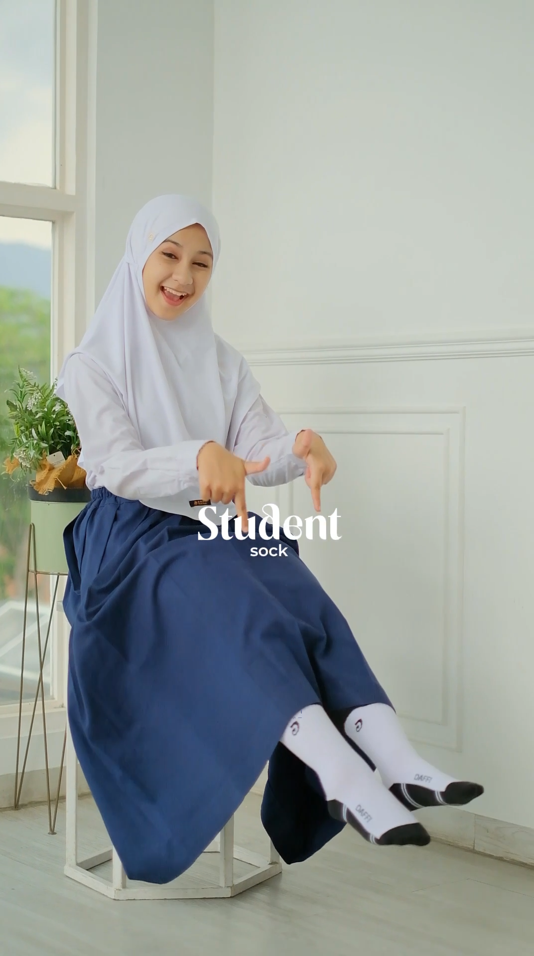 KAOS KAKI ANAK SEKOLAH SD SMP SMK SERIES DAFFI