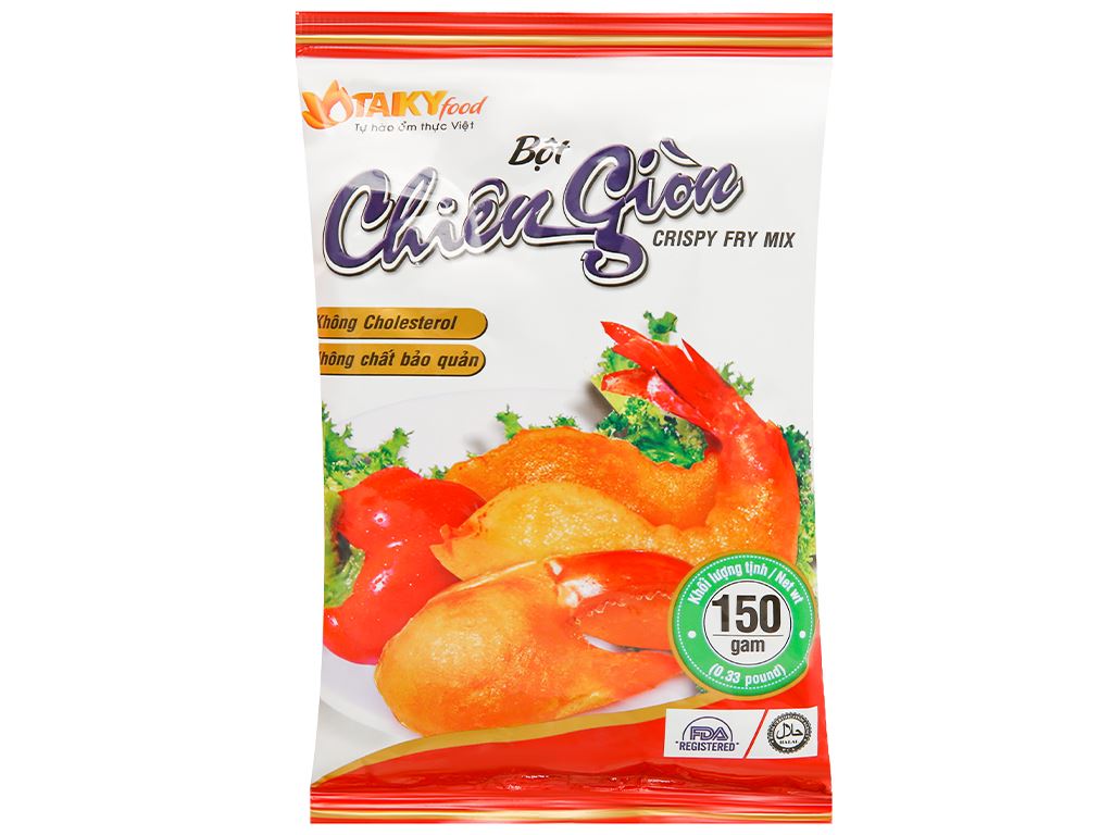 Bột chiên giòn đỏ Tài Ký gói 150g