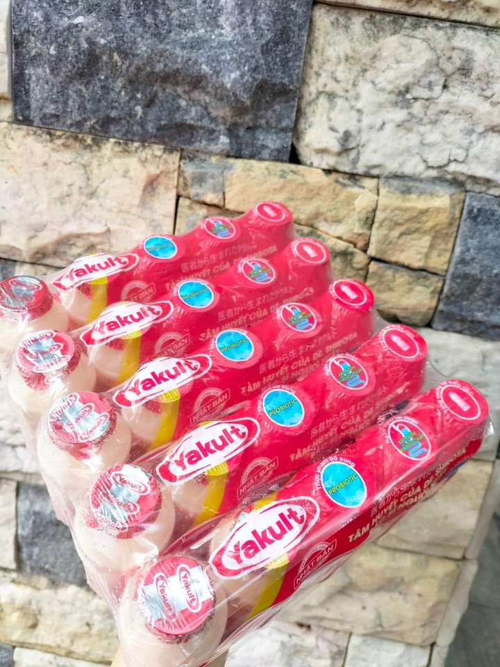 Combo 10 lốc sữa  lên men  Yakult
