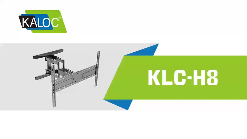 テレビ KALOC model H8 Kaloc KLC-H8 TV Wall Mount - Versatile Full Motion Bracket