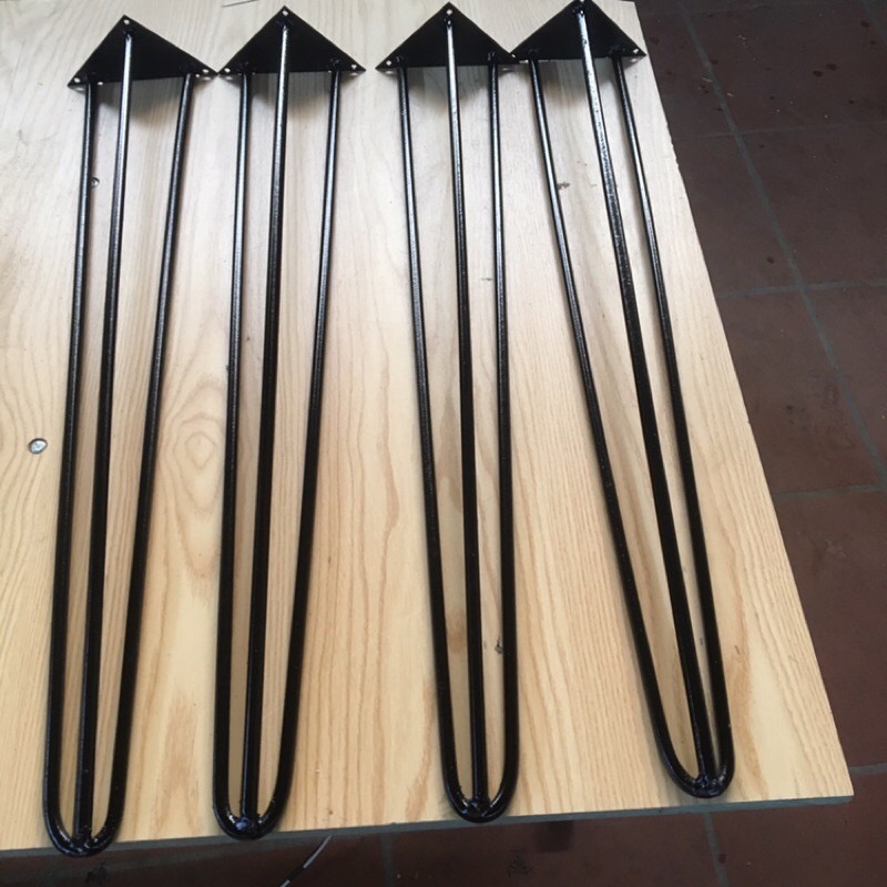Bộ chân bàn hairpin cao 72cm
