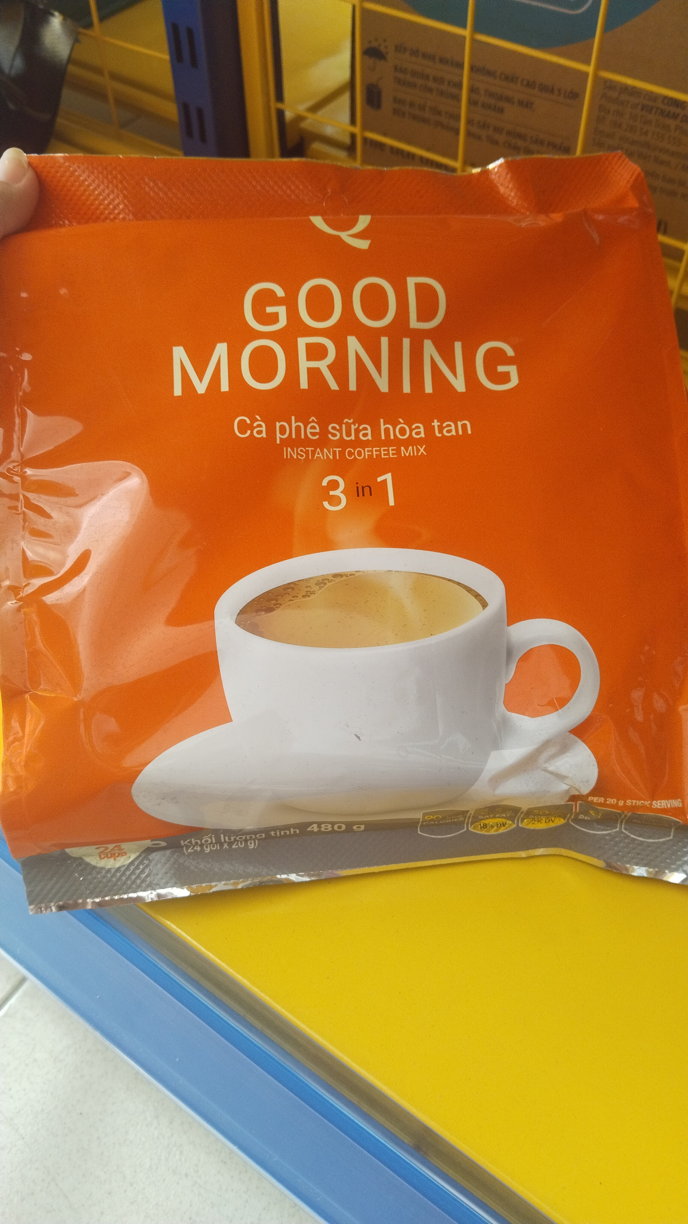 Cà phê sữa Goomoning 3 in 1