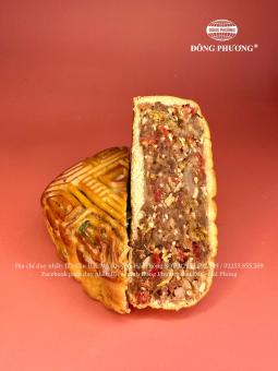 Bánh Trung Thu nhân Thập cẩm truyền xá xíu, lạp xưởng  Đông Phương -  Hải Phòng - Làm Quà tặng