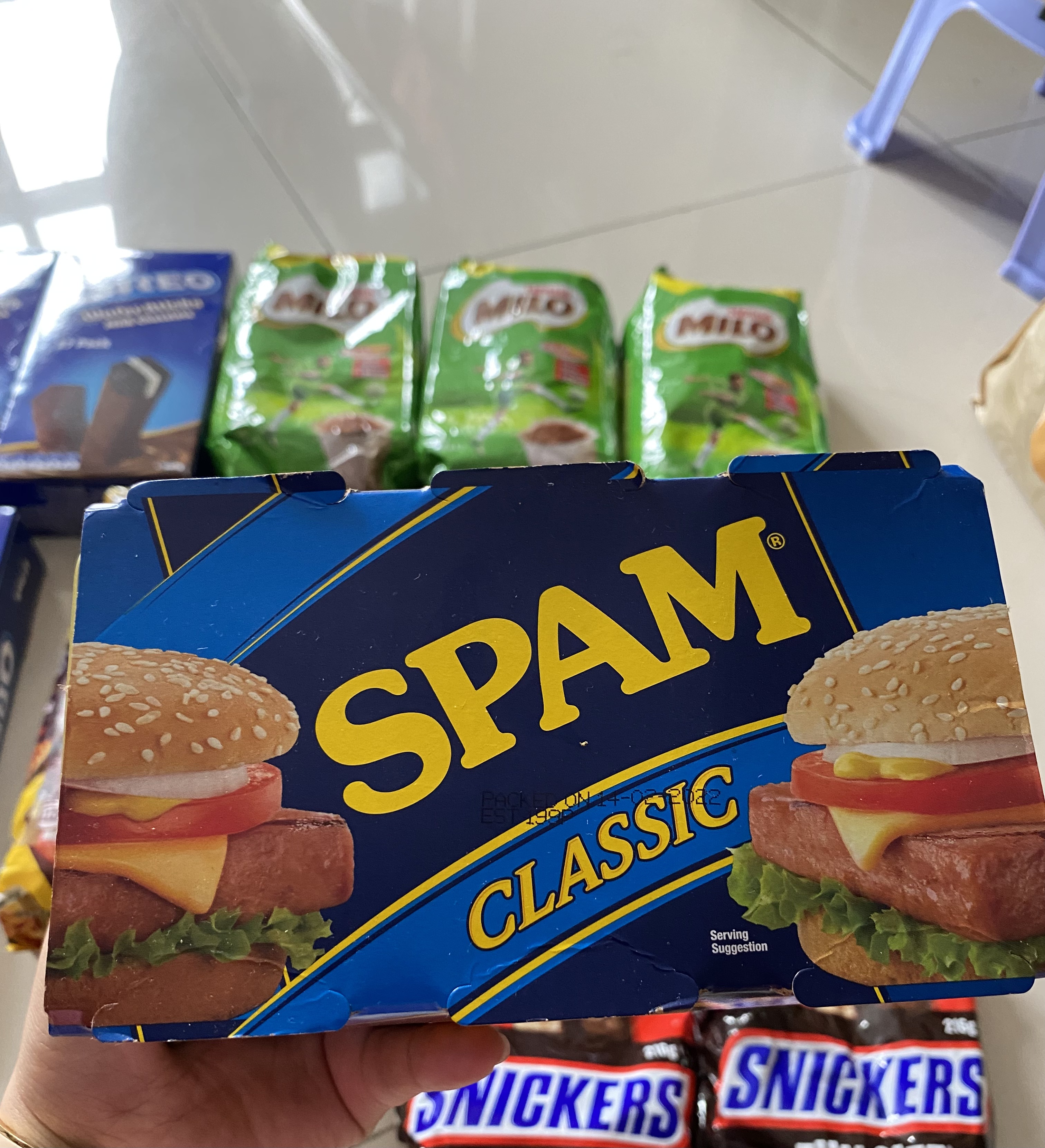 🥓 Thịt hộp Spam Classic 340gr