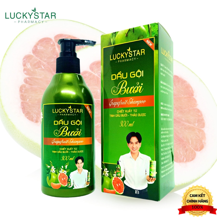 Dầu gội bưởi cao cấp 300ml - lucky star