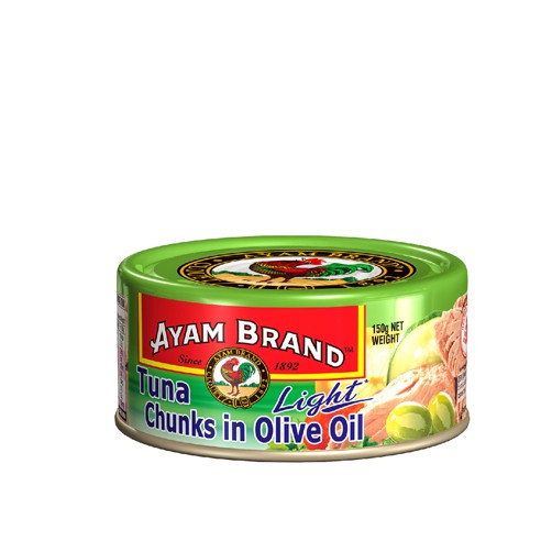 Cá ngừ ngâm dầu oliu Ayam 150g