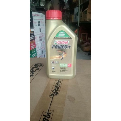 Dầu nhớt castrol power1 xe số 0.8l