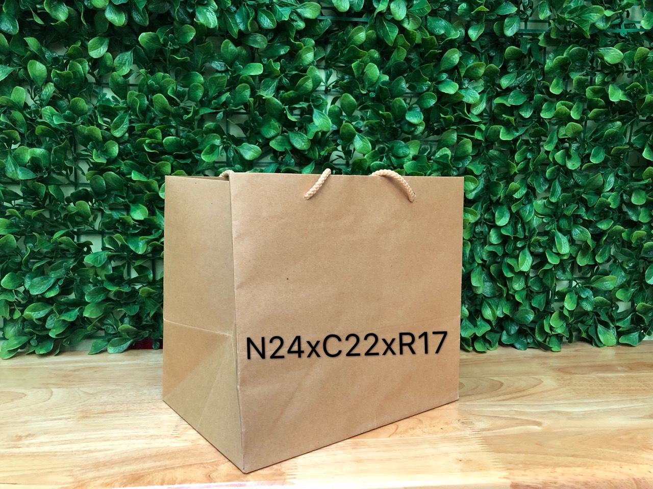 Combo 10 túi giấy kraft
kt n24xc22xr17