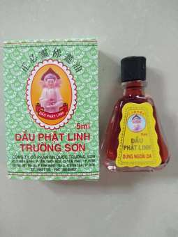 Dầu gió Trường Sơn Phật linh (Dầu nhị thiên đường) chai 5ml