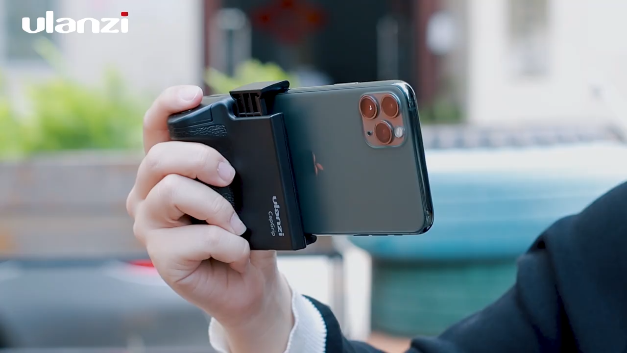 ULANZI CapGrip Wireless Bluetooth Remote Control Phone Selfie