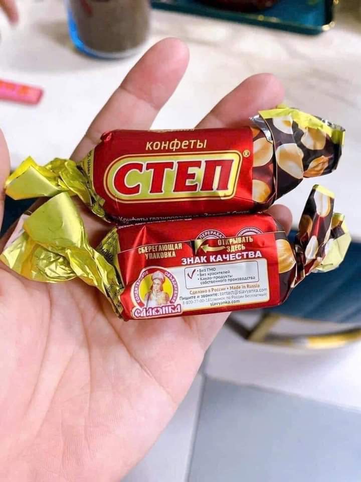 Kẹo sô cô la CTEN vỏ đỏ xuất xứ Nga