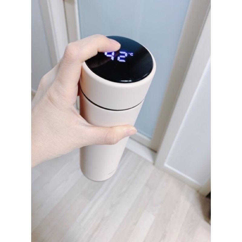 Bình giữ nhiệt nắp cảm ứng hiển thị nhiệt độ Hàn Quốc 350ml