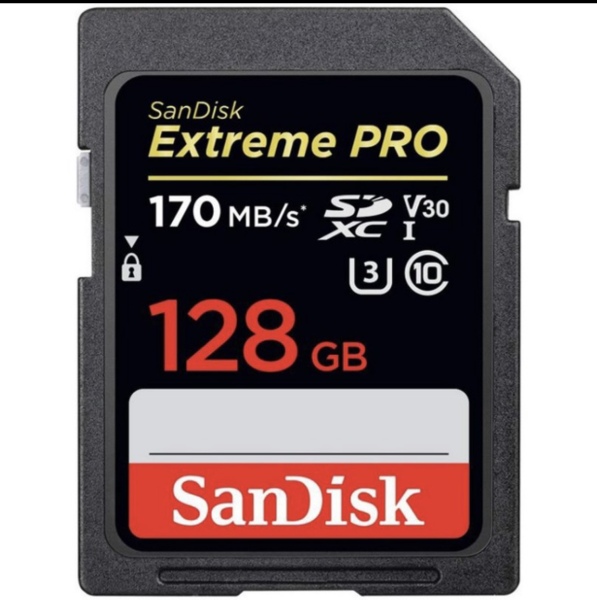 Thẻ nhớ SDXC SanDisk Extreme Pro U3 V30 1133 x 128GB 170MB/s