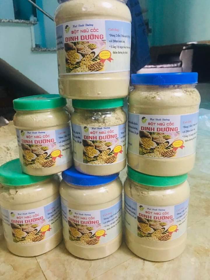 1 kg Bột ngũ cốc dinh dưỡng 20vị từ các loại hạt tự nhiên dành cho mọi lứa tuổi.