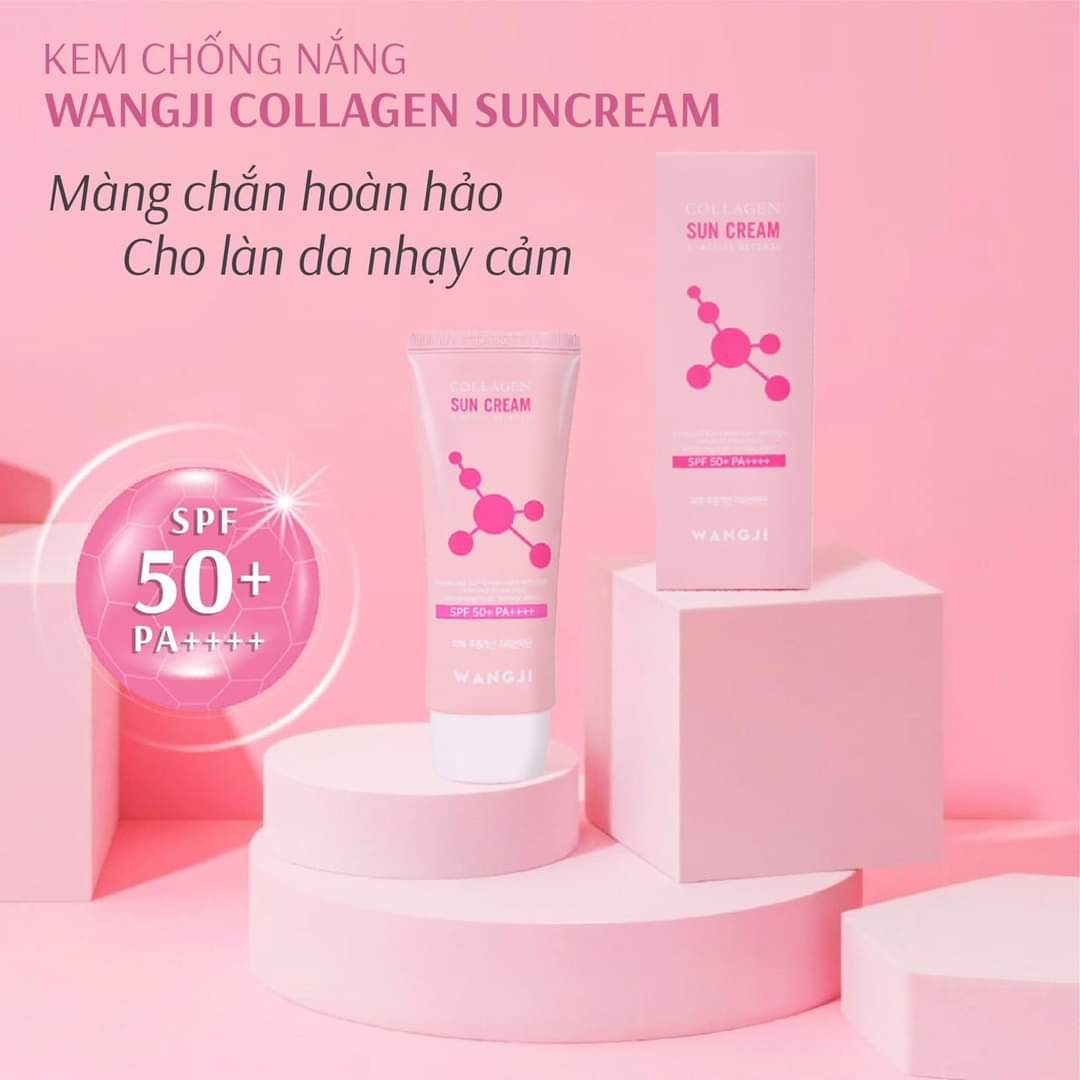 Kem chống nắng Wangji Collagen