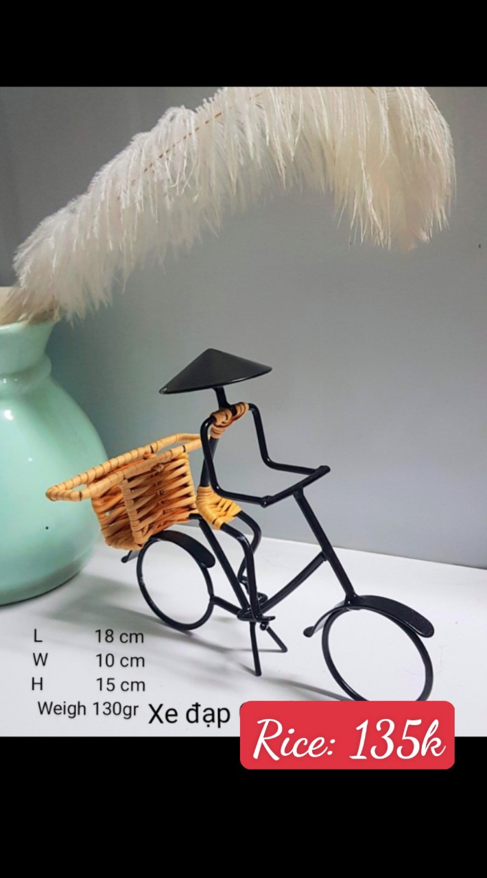 Xe đạp card, cycle crad, xe đạp đan mây, xe đạp thủ công, xe đạp kẽm, xe đạp sắt, mô hình xe đạp, xe đạp handmade, cycle craft