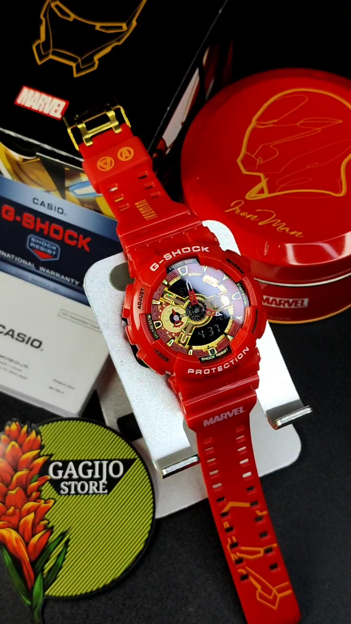 Marvel Iron Man Watch G Shock Casio G-Shock X Marvel Iron Man
