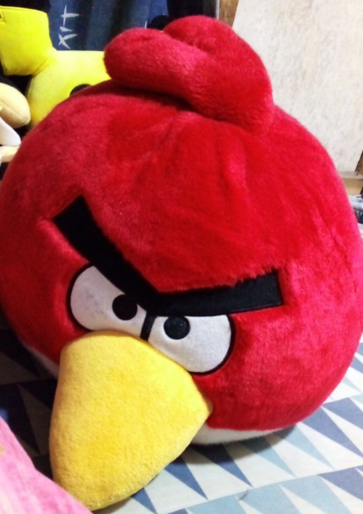 Angry Bird Stuffed Pillow NEW before selling