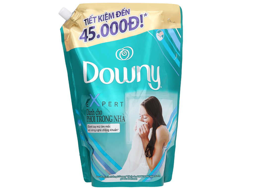 Nước xả vải Downy Expert phơi trong nhà túi 2.4 lít