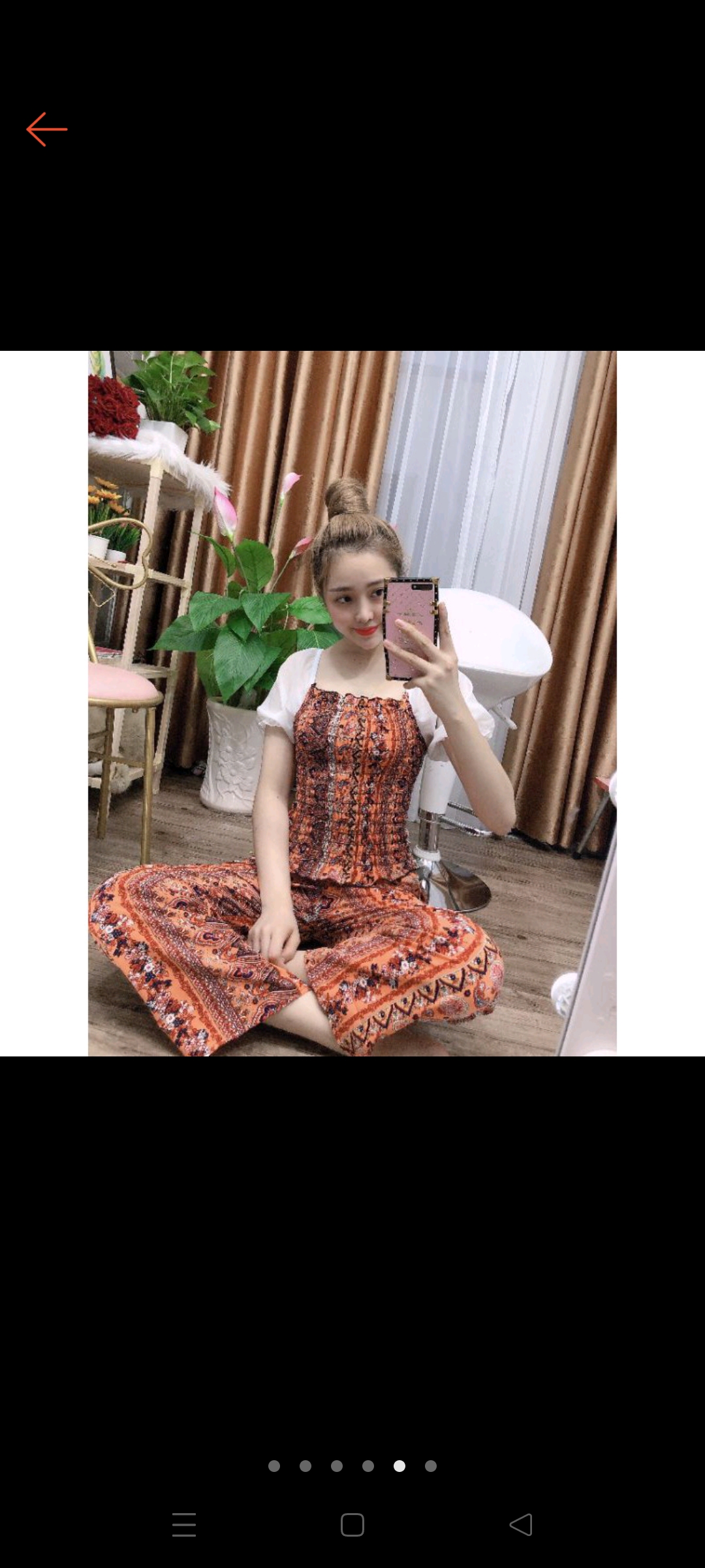 Set bộ thổ cẩm lụa hàn châu phối cùng tay voan lụa