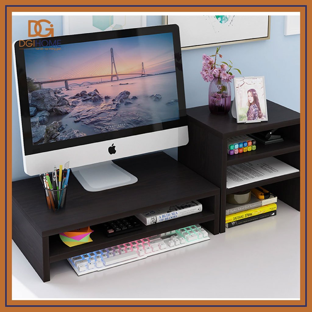 2 tầng ⌨ kệ để máy tính ✨ siêu tiện ích ✨ kệ để máy tính ⌨ dgi decor