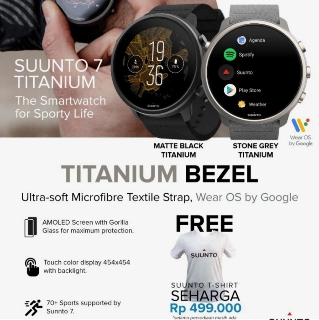 Jam Tangan Suunto Suunto Ambit2 S Black Suunto Ambit Black Hr