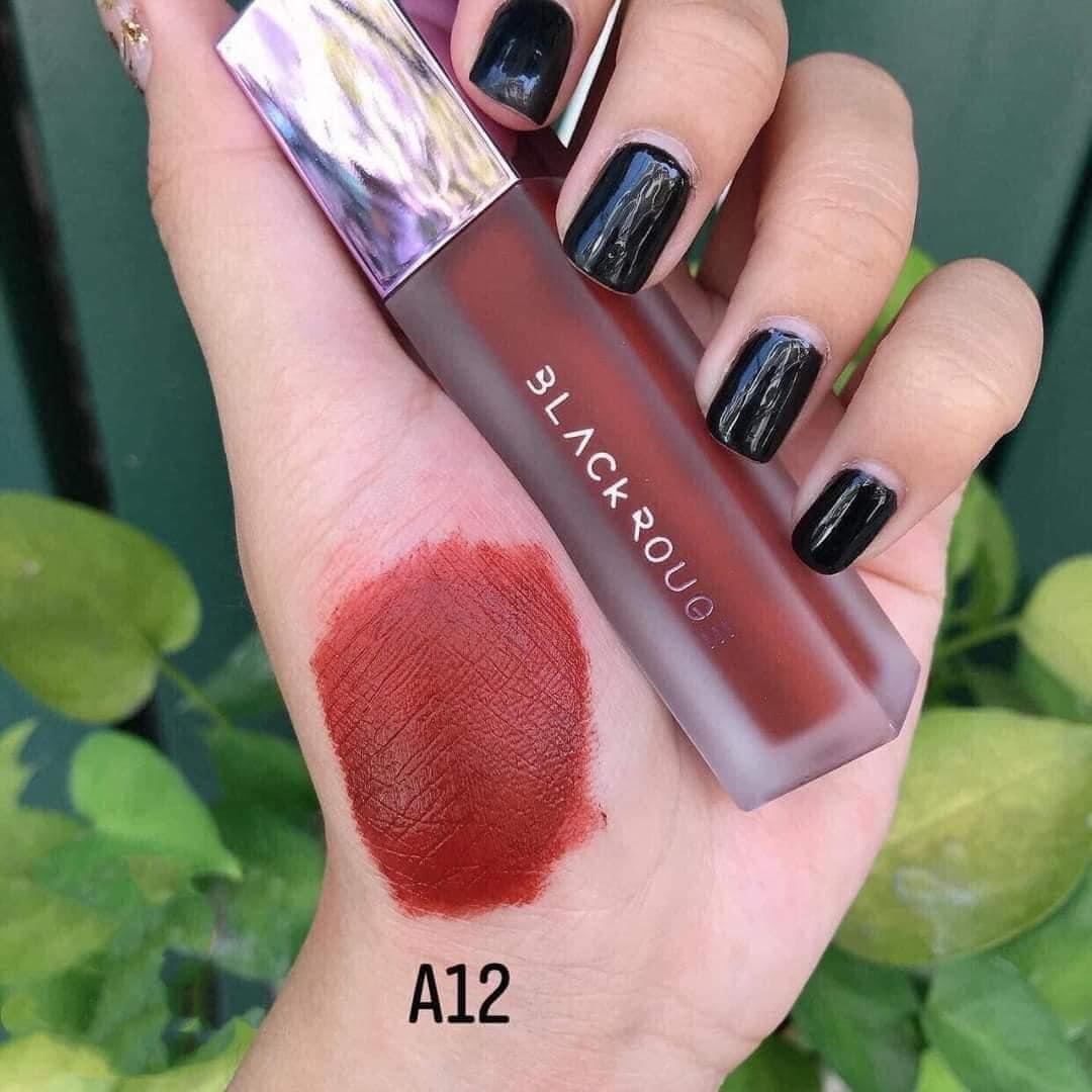 Son black rouge màu a12 siêu tôn da