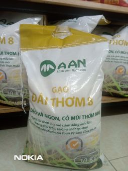 GẠO ĐÀI THƠM 8/ TÚI 10KG A AN