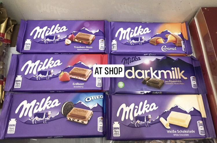 Milka Đức đủ vị 100gram