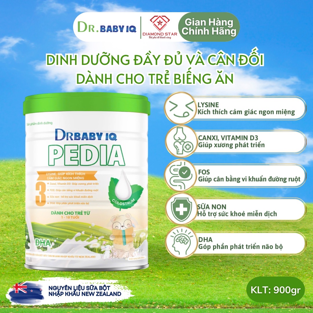 DR BABY IQ PEDIA. dành cho trẻ từ 1-10 tuổi