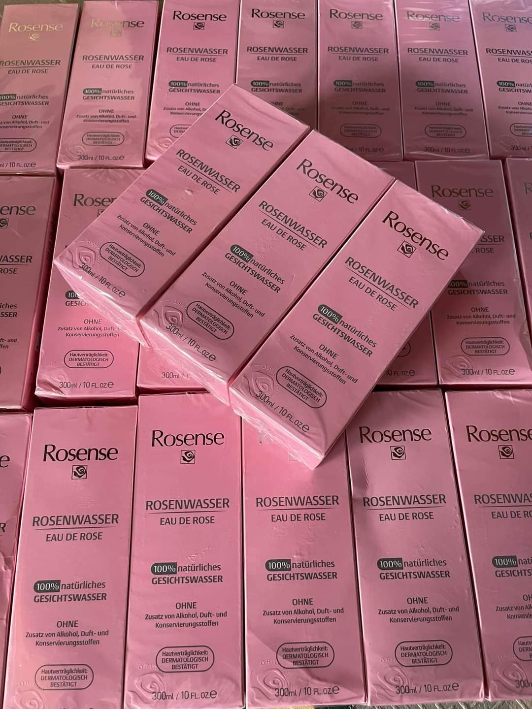 🌹🌹nước hoa hồng rosense chưng cất 100% nước hoa hồng, 300 ml.