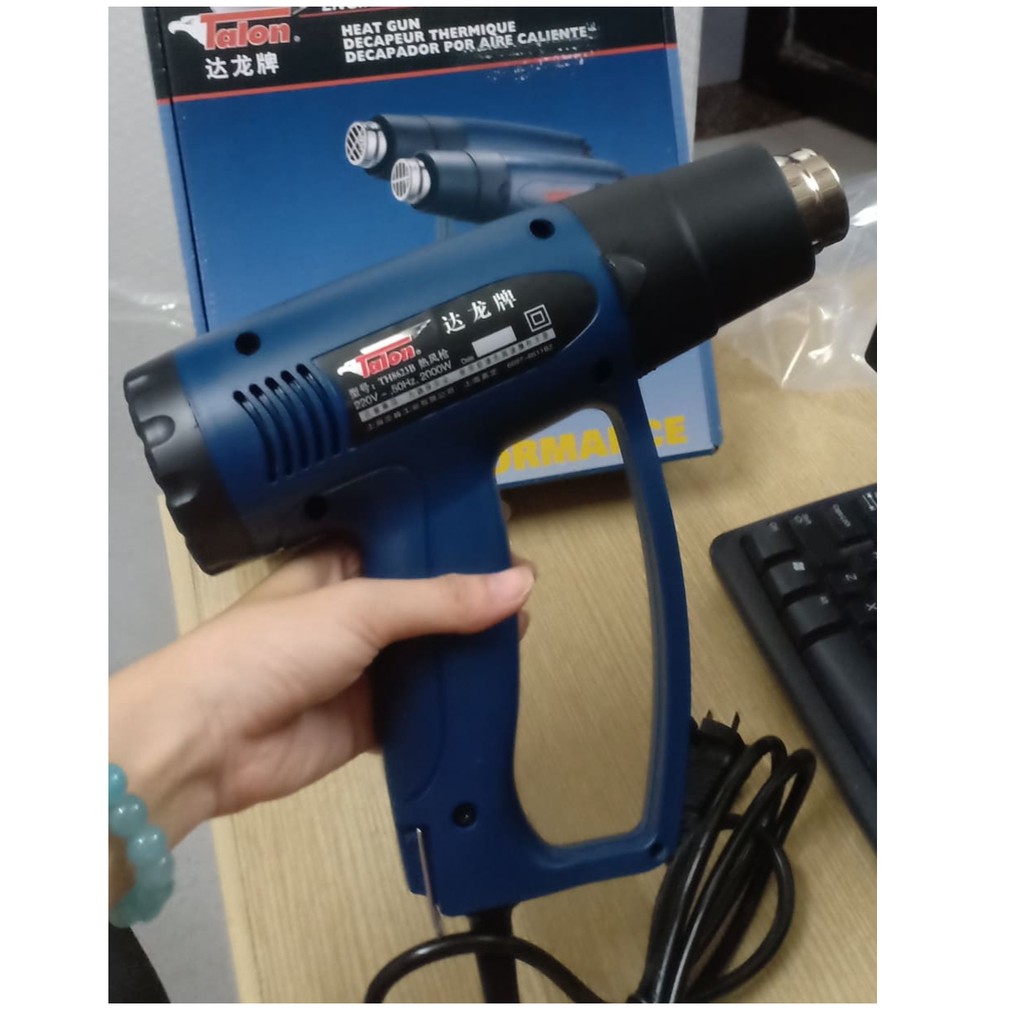 Máy khò talon 2000W Chính Hãng_máy thổi khí nóng _máy khò màng co