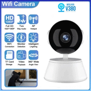 ภาพหน้าปกสินค้ากล้องวงจรปิด 360 wifi ซื้อ1แถม1 กล้องรักษาความปลอดภัย V380 กล้องวงจรปิด ไร้ สาย IP Sec CCTV Camera samsung xiaomi กล้องติดบ้าน กล้องวงจรปิดดูผ่านมือถือ ซึ่งคุณอาจชอบสินค้านี้