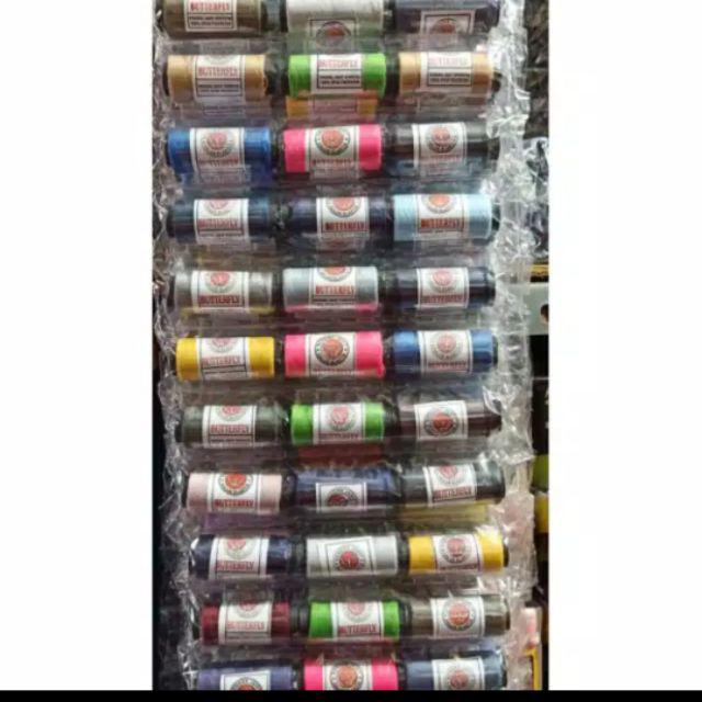 ( 1Lembar ) Benang Jahit Isi 36 Pcs