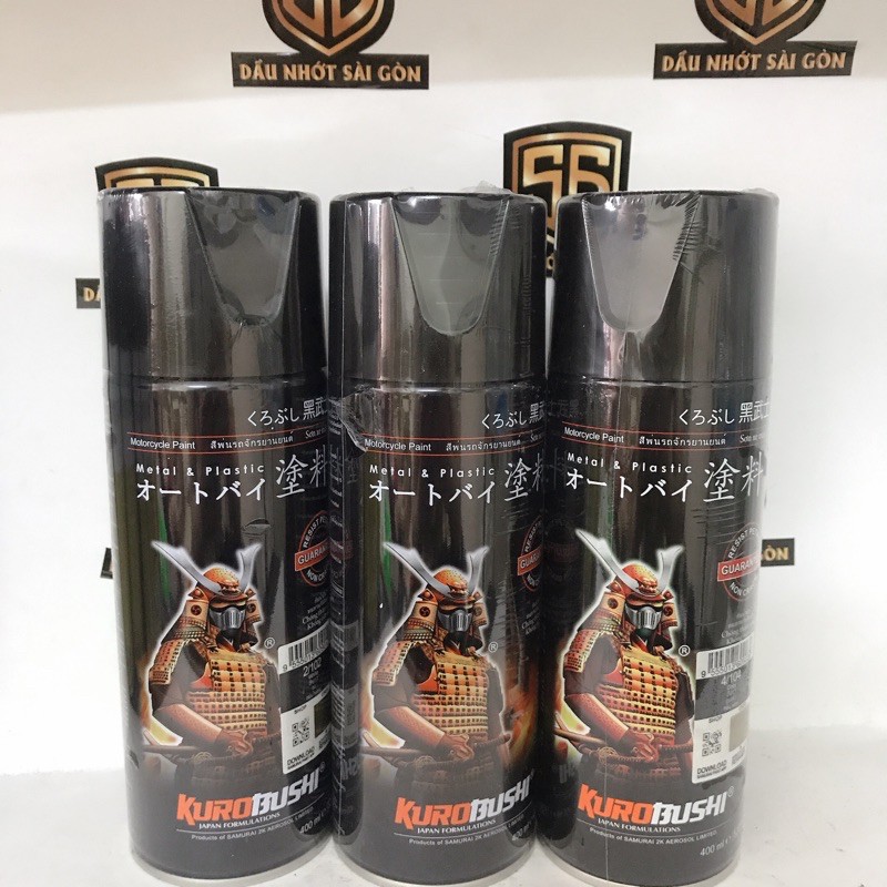 [HCM]Sơn Samurai sơn xịt đủ loại màu Sơn lót sơn bóng sơn chịu nhiệt sơn pô sơn chống cháy sơn xịt xe máy cao cấp