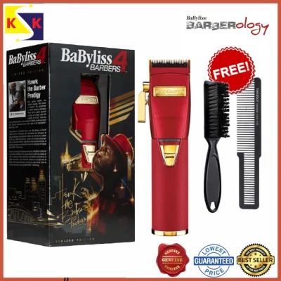 Babyliss Pro RED FX Cordless Clipper Limited Edition Influencer Collection – Hawk The Barber Prodigy (FX870R)