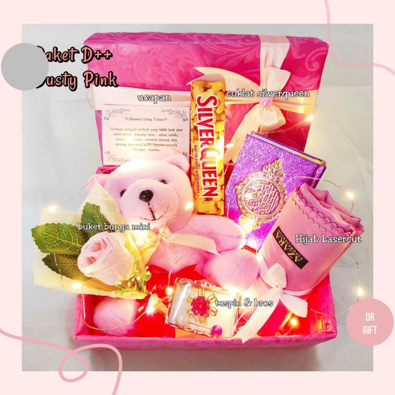 KADO ULANG TAHUN CEWEK HAMPERS HIJAB