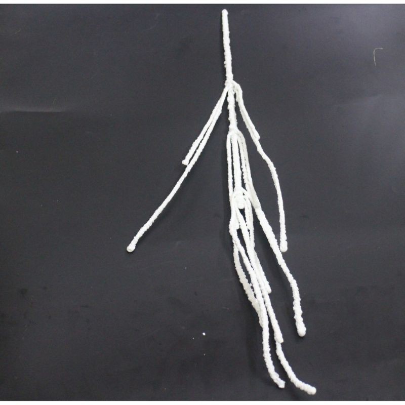 Cành sương tuyết dẻo, cành điểm tuyết dài 60cm