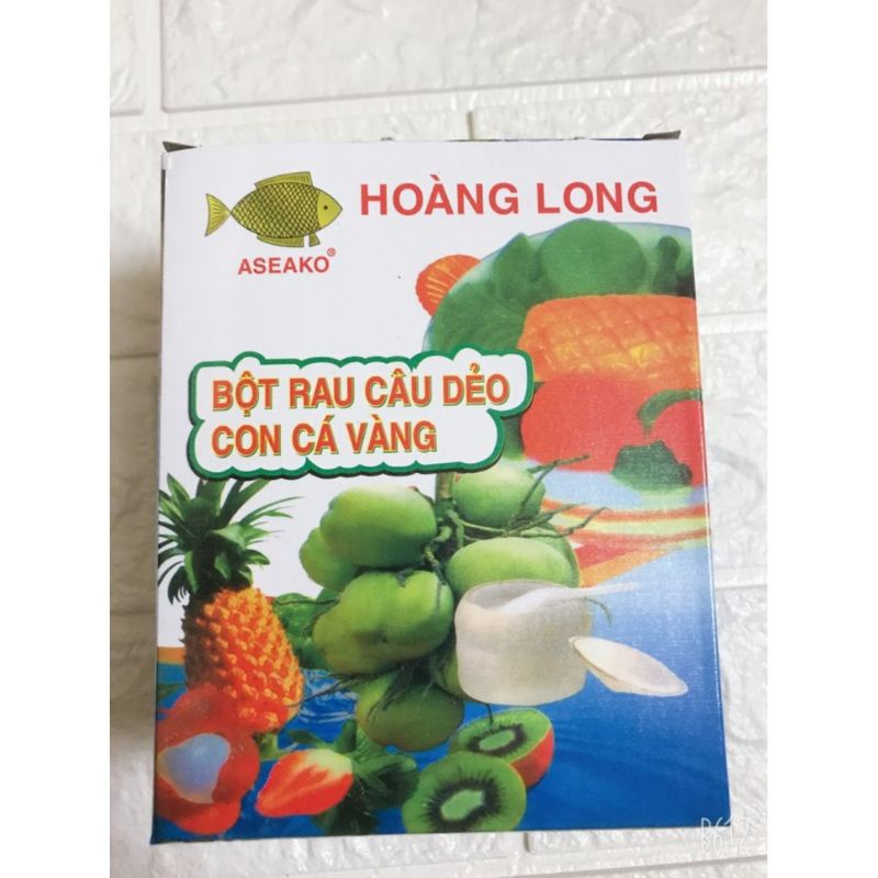 Rau câu con cá dẻo Hoàng Long 10gr