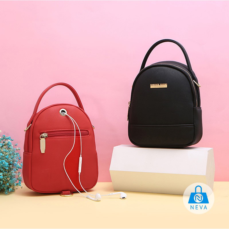 Balo nữ mini thời trang hàn quốc trẻ trung cá tính neva1247