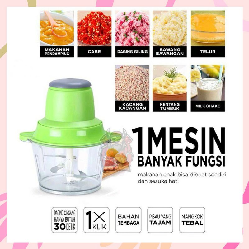 (GEN 2) BLENDER DAGING / MEAT GRINDER / BLENDER KAPSUL CAPSULE CHOPPER DAGING
