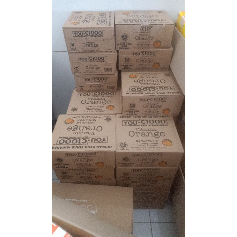 Jual You C 1000 Orange 1 Dus Terbaru Lazada Co Id