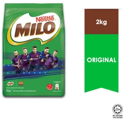 Nestle MILO Activ-Go 1KG / 2KG Exp:31/08/2022