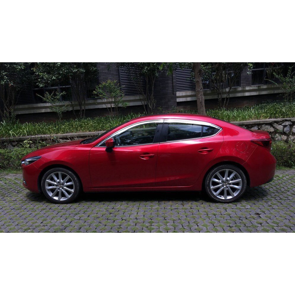 Vè che mưa mạ crom cao cấp hàn quốc mazda 3 2015-2019