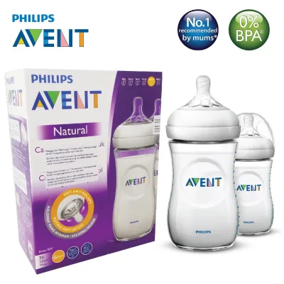 Philips Avent Natural 2.0 PP Bottle 330ml Twin Pack