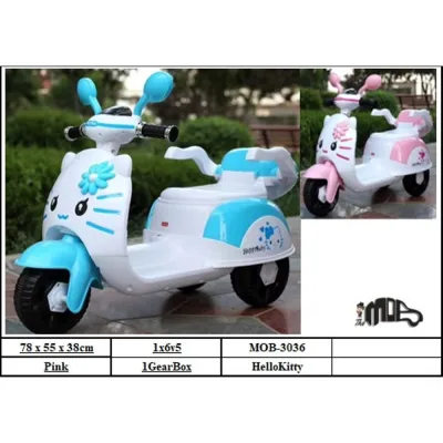 Mainan Motor Aki Anak Kitty MOB-3036