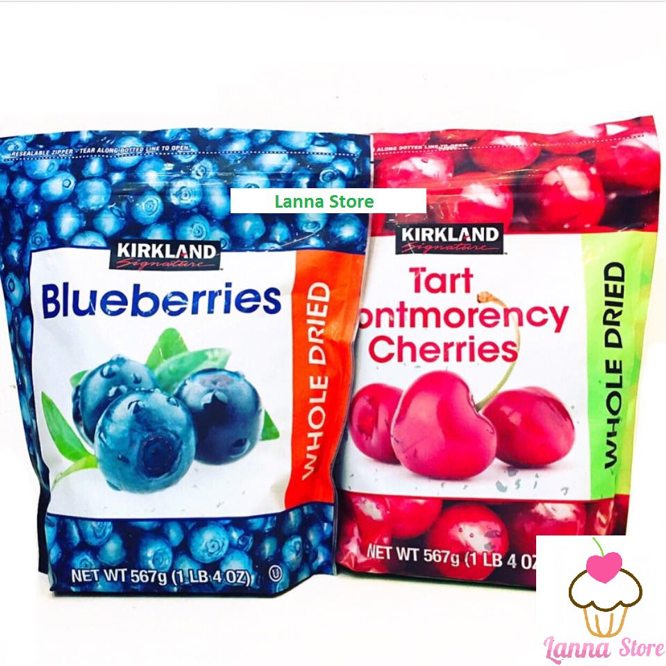Cherry và việt quất sấy khô Kirkland gói 567 gam - Mỹ.