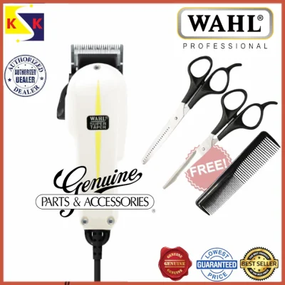 [Authorised Dealer] WAHL Professional Super Taper Hair Clipper 8466 - 4 FREE GIFT
