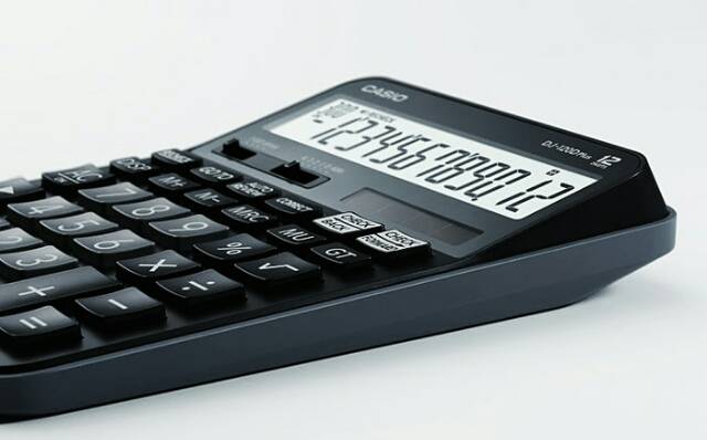 Casio DJ-120D Plus - Check & Correct Calculator/Kalkulator Desktop